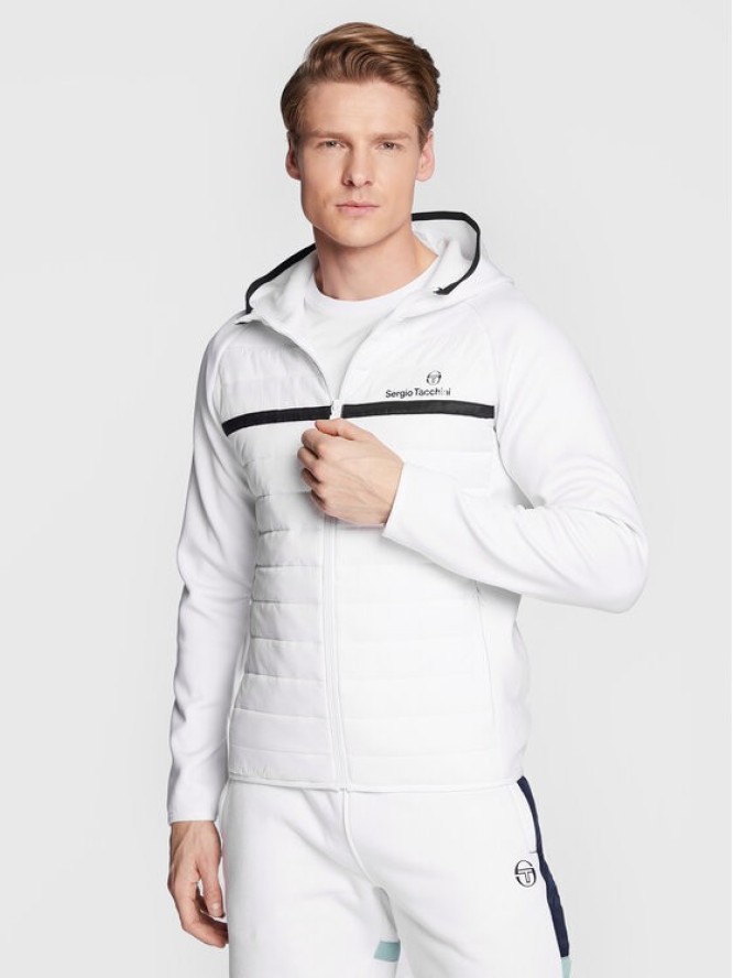 Sergio Tacchini Kurtka przejściowa Nam 39324 Biały Regular Fit