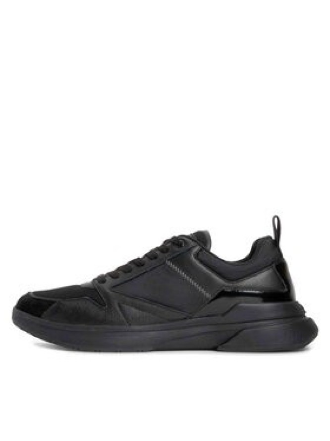 Calvin Klein Sneakersy Low Top Lace Up Mix HM0HM01044 Czarny