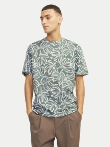 Jack&Jones T-Shirt Lafayette 12250434 Zielony Relaxed Fit