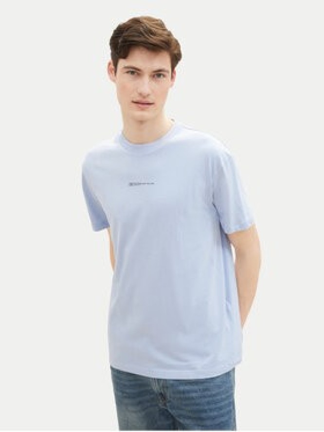 Tom Tailor Denim T-Shirt 1040880 Błękitny Relaxed Fit