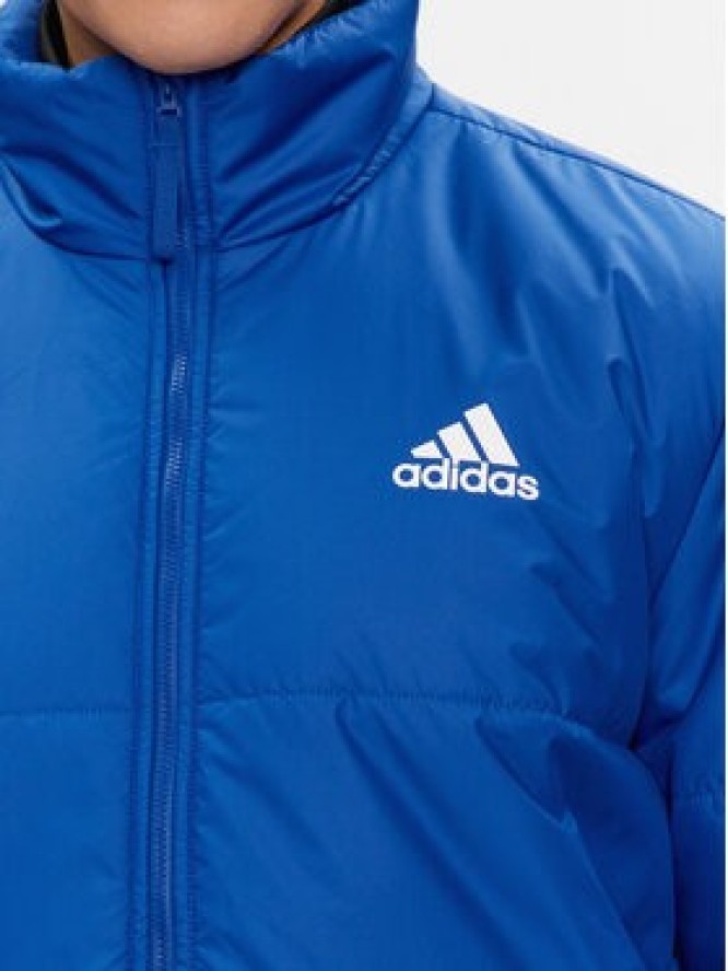 adidas Kurtka puchowa Bsc 3-Stripes HE1458 Niebieski Regular Fit