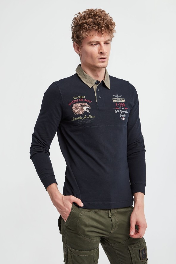 Polo męskie AERONAUTICA MILITARE