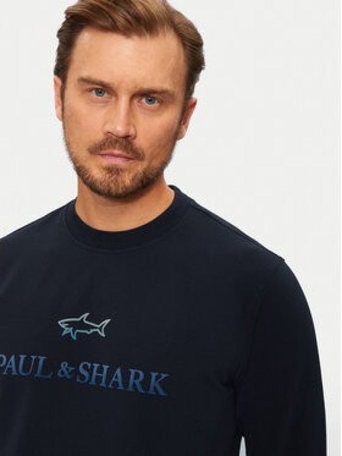 Paul&Shark Bluza 14311817 Granatowy Regular Fit