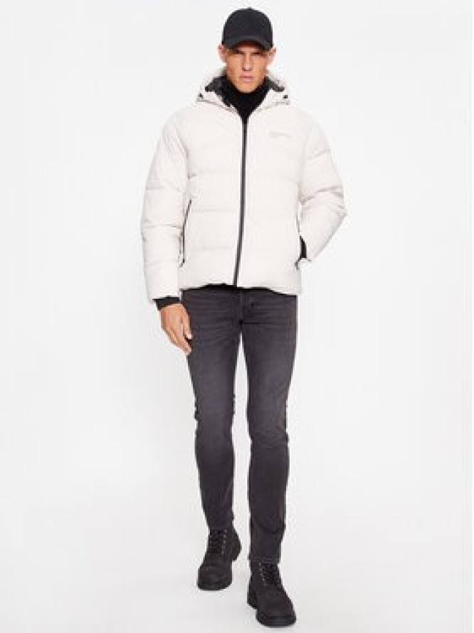 Jack&Jones Kurtka puchowa 12236065 Écru Regular Fit