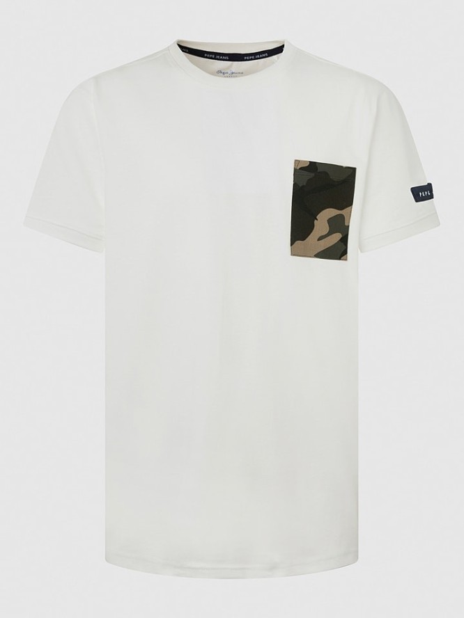Pepe Jeans FOOTWEAR Koszulka w kolorze białym rozmiar: XXL