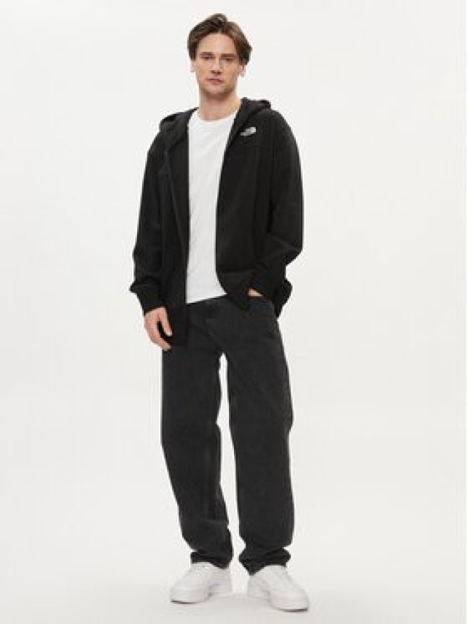 The North Face Bluza Essential NF0A87FB Czarny Relaxed Fit