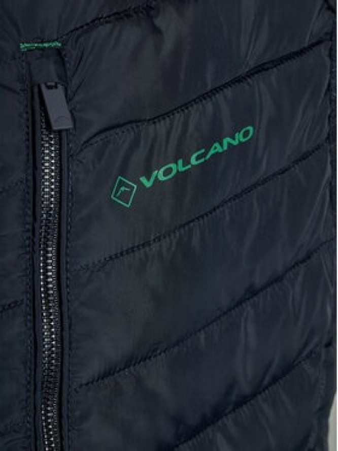 Volcano Kamizelka V-Kejro M05251-W24 Granatowy Regular Fit