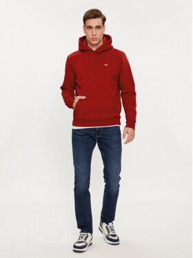 Tommy Jeans Bluza DM0DM09593 Czerwony Regular Fit