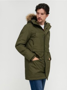 Kurtka parka - khaki