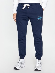 Jack&Jones Spodnie dresowe 12236876 Granatowy Relaxed Fit