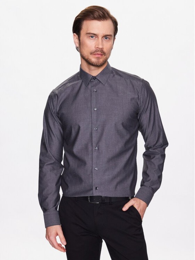 Eton Koszula 100003977 Czarny Slim Fit