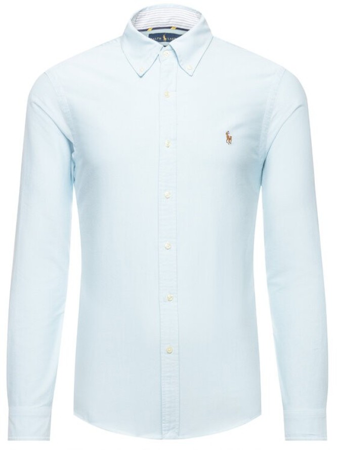 Polo Ralph Lauren Koszula Classics 710784299011 Błękitny Slim Fit