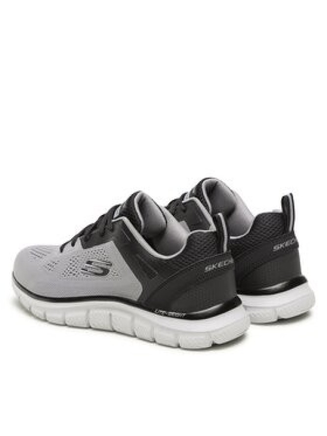 Skechers Sneakersy Track Broader 232698/GYBK Szary