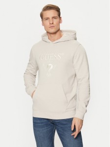 Guess Bluza M5RQ36 KCN01 Szary Regular Fit