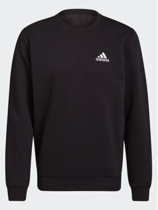adidas Bluza Essentials Fleece Sweatshirt GV5295 Czarny Regular Fit