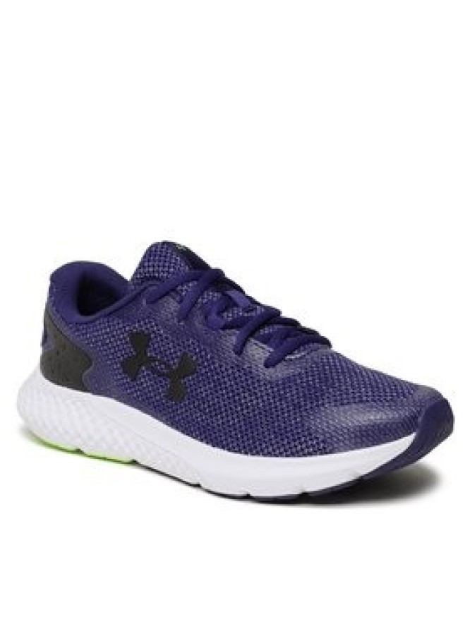 Under Armour Buty do biegania UA Charged Rogue 3 Knit 3026140-500 Granatowy