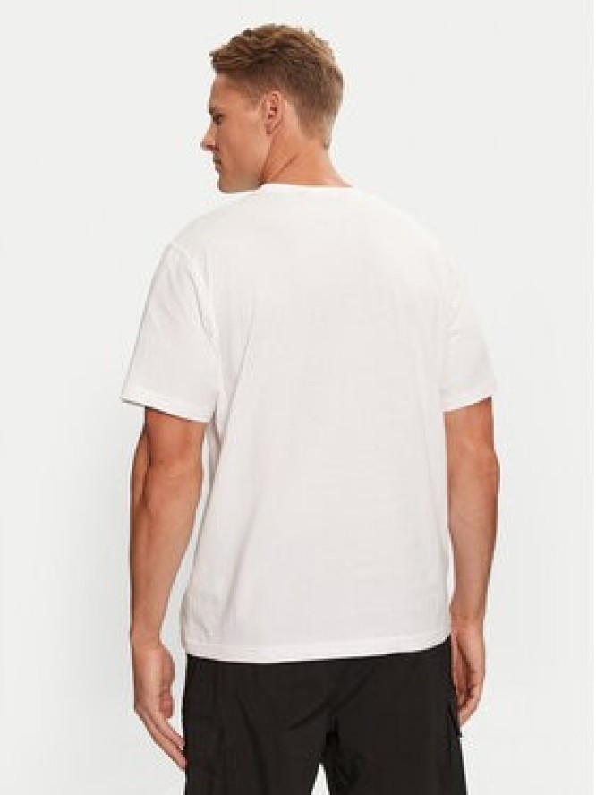 Helly Hansen T-Shirt Logo 30396 Biały Regular Fit