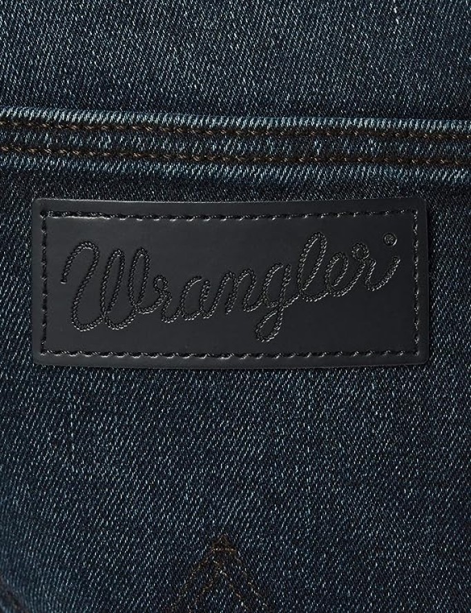 WRANGLER LARSTON MĘSKIE SPODNIE JEANSOWE JEANSY SMOKEY NIGHT W18SLR404