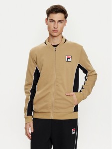 Fila Bluza Settanta FAM0645 Beżowy Regular Fit