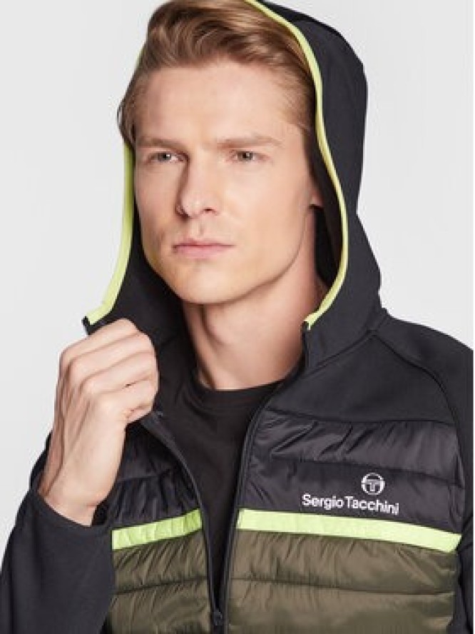 Sergio Tacchini Kurtka przejściowa Nam 39324 Czarny Regular Fit