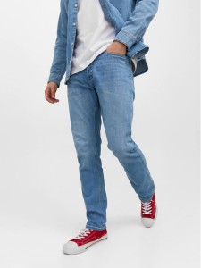 Jack&Jones Jeansy Tim 12223505 Niebieski Slim Fit