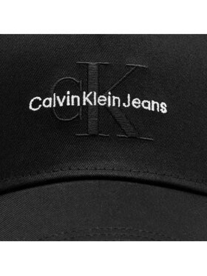 Calvin Klein Czapka z daszkiem Monologo Embro K50K512139 Czarny