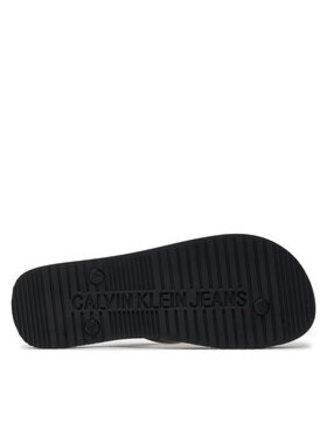 Calvin Klein Jeans Japonki Beach Sandal Glossy YM0YM00952 Czarny