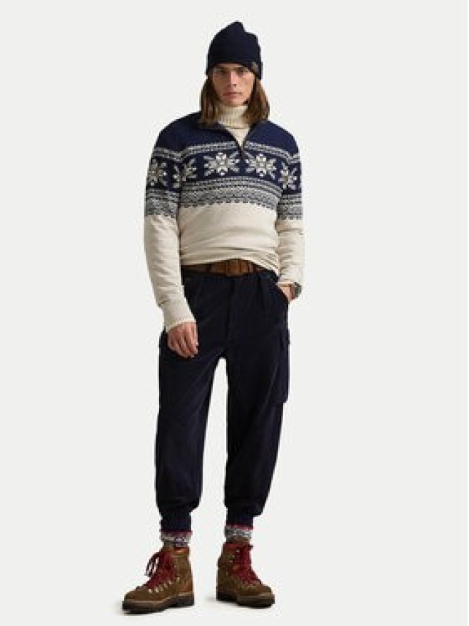 Polo Ralph Lauren Sweter 710952254001 Beżowy Regular Fit