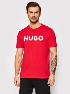 Hugo T-Shirt Dulivio 50467556 Czerwony Regular Fit