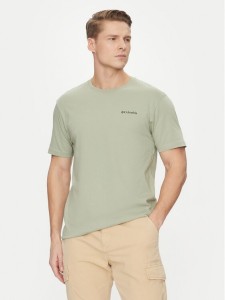 Columbia T-Shirt Barton Springs™ 2058331 Zielony Regular Fit