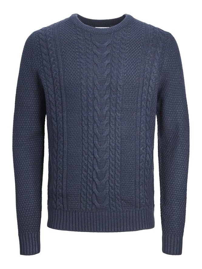 Jack & Jones Sweter w kolorze granatowym rozmiar: L