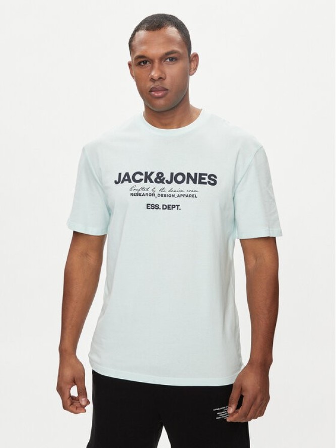 Jack&Jones T-Shirt Gale 12247782 Niebieski Relaxed Fit