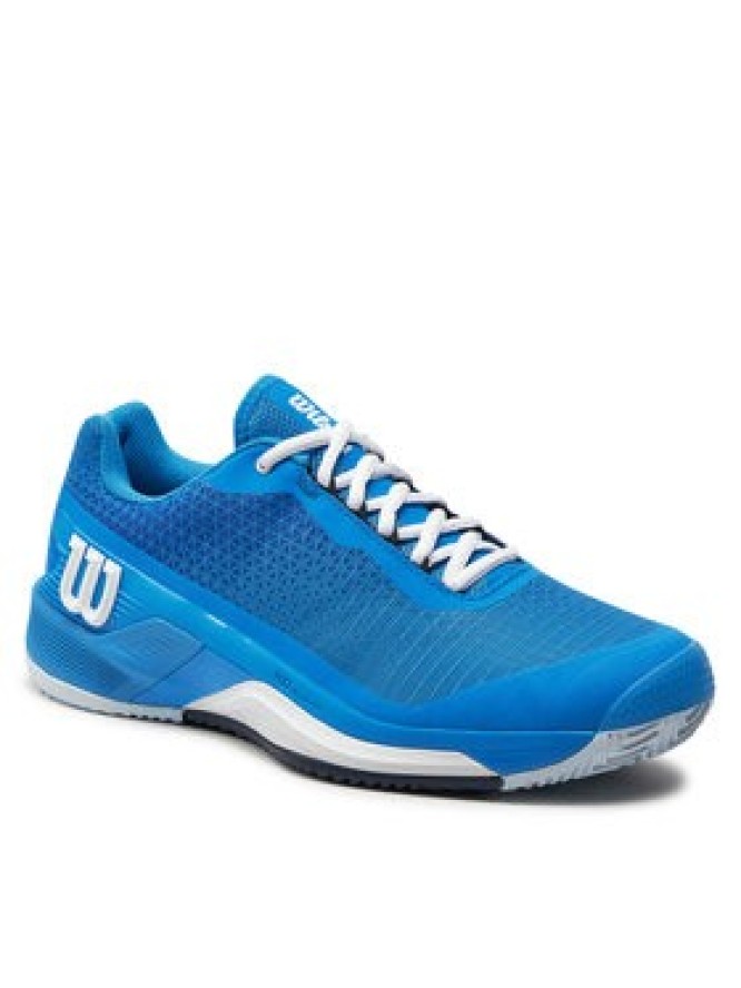 Wilson Buty do tenisa Rush Pro 4.0 Clay WRS332650 Niebieski