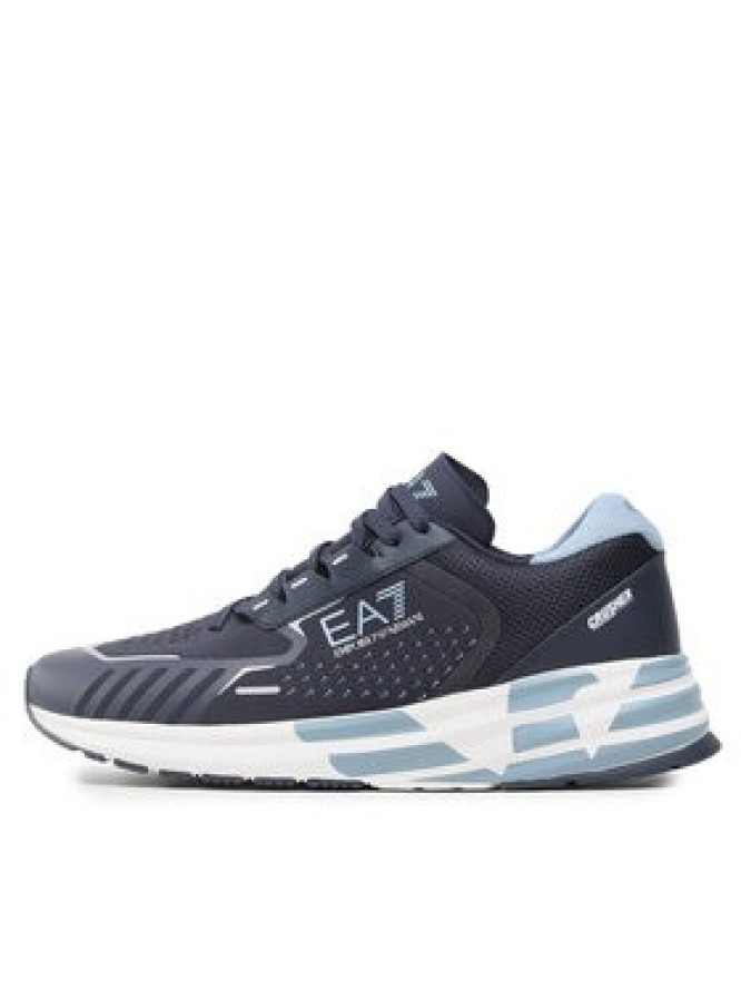 EA7 Emporio Armani Sneakersy X8X094 XK239 S331 Granatowy