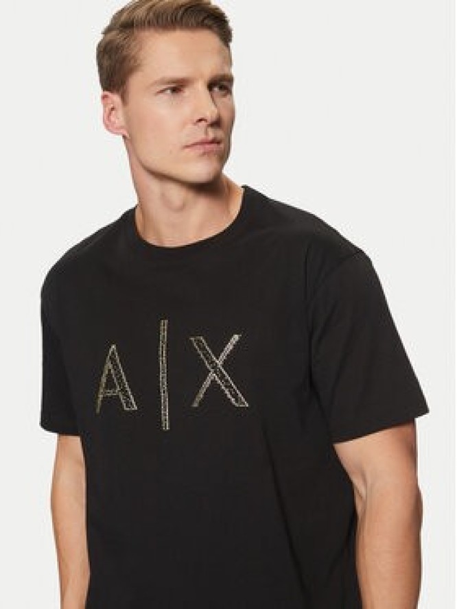 Armani Exchange T-Shirt XM000325 AF10364 UC001 Czarny Regular Fit