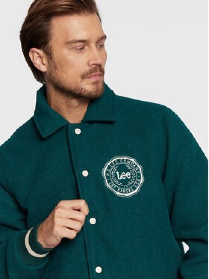 Lee Kurtka przejściowa Varsity L87TDB96 112321558 Zielony Regular Fit