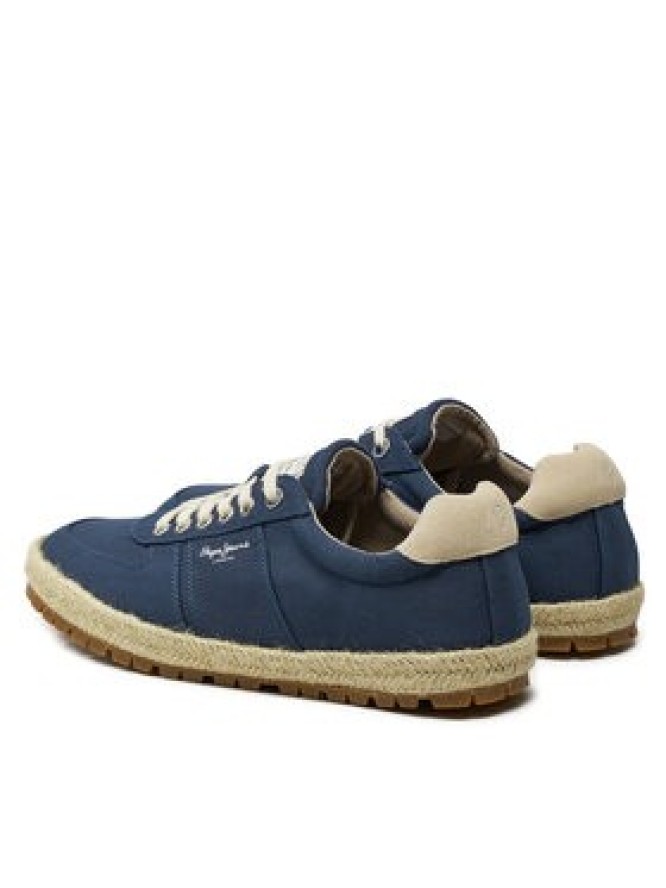 Pepe Jeans Espadryle Drenan Sporty PMS10323 Granatowy