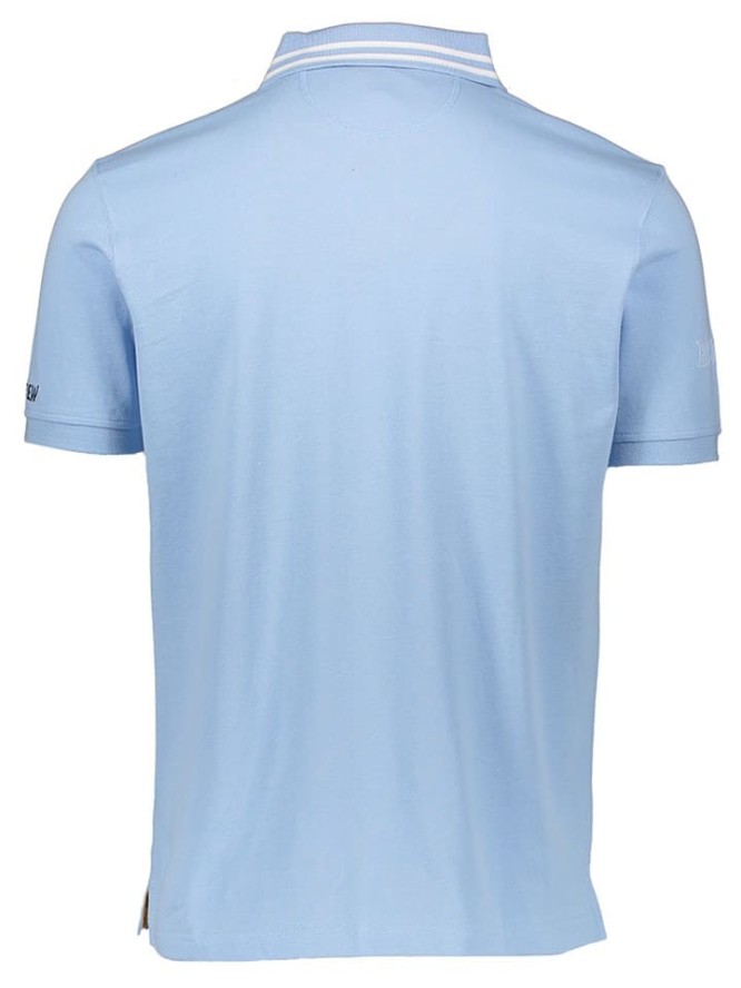 La Martina Koszulka polo w kolorze błękitnym rozmiar: S