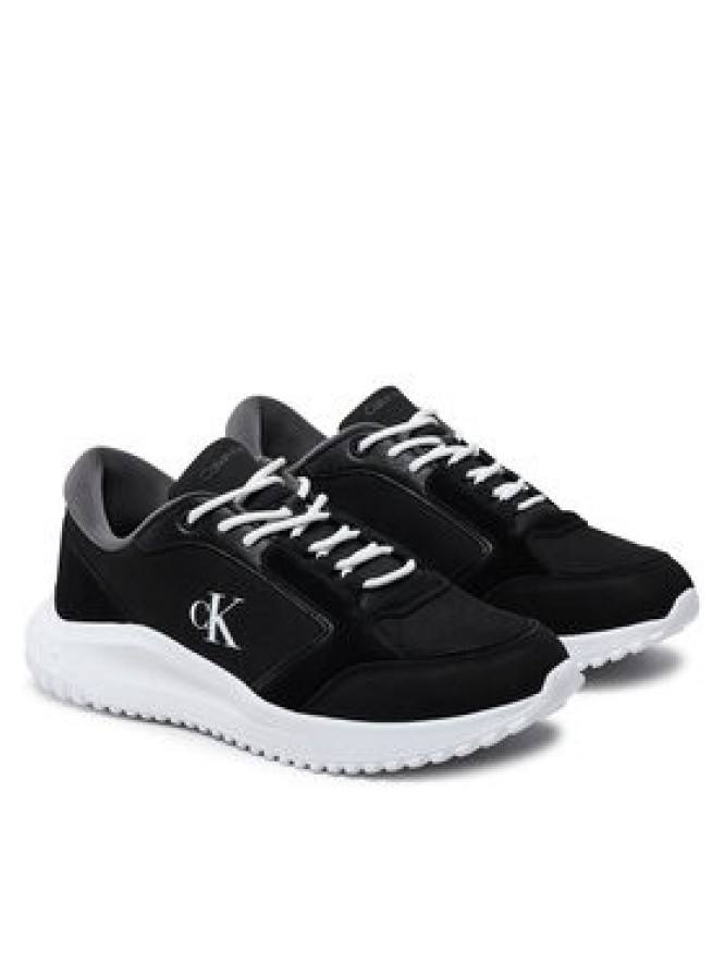 Calvin Klein Jeans Sneakersy Eva Runner Low Mg Wmm YM0YM01145 Czarny