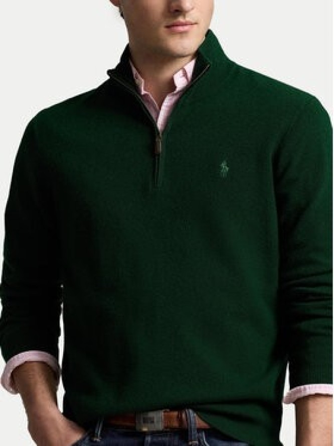 Polo Ralph Lauren Sweter 710876756014 Zielony Regular Fit