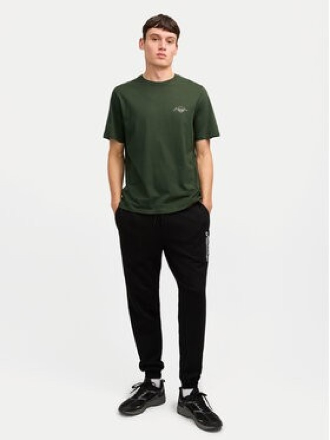 Jack&Jones T-Shirt Erris 12256799 Zielony Standard Fit