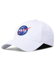 Alpha Industries Czapka z daszkiem Nasa Cap 186903 Biały