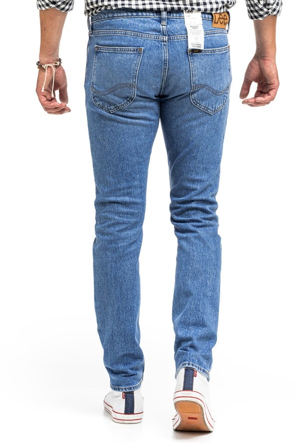 LEE LUKE MĘSKIE SPODNIE JEANSOWE MIST INDIGO L719MWLU