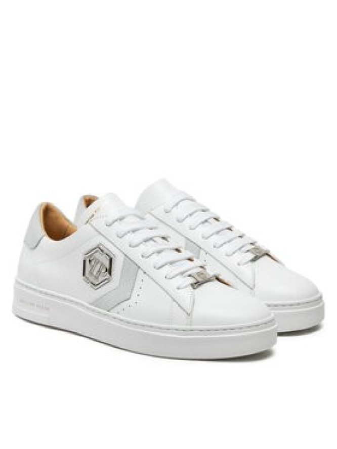 PHILIPP PLEIN Sneakersy FADS MSC3998 PLE005N Biały