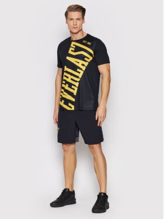 Everlast T-Shirt 874010-60 Czarny Regular Fit