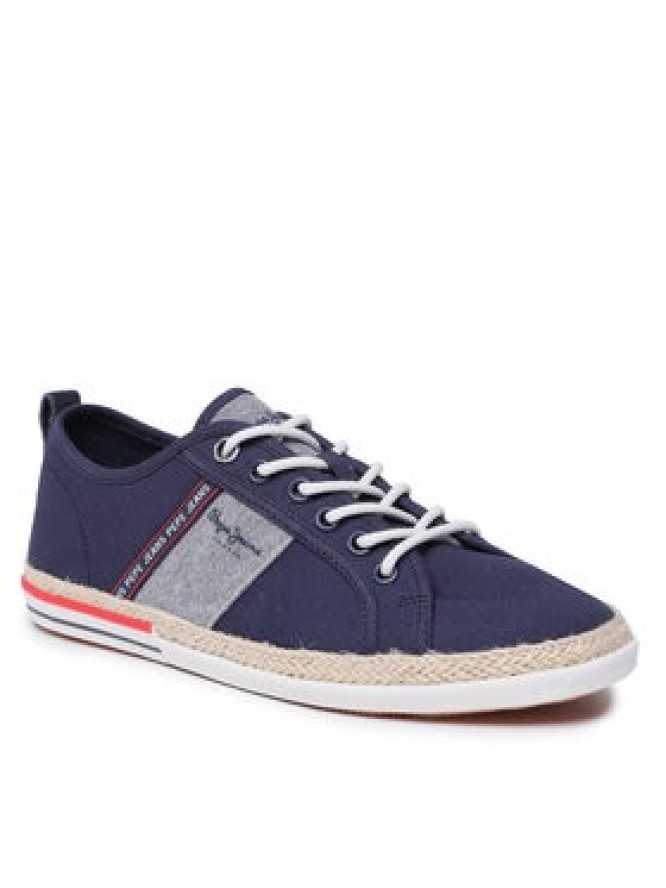 Pepe Jeans Espadryle Maoui Tape PMS30917 Granatowy