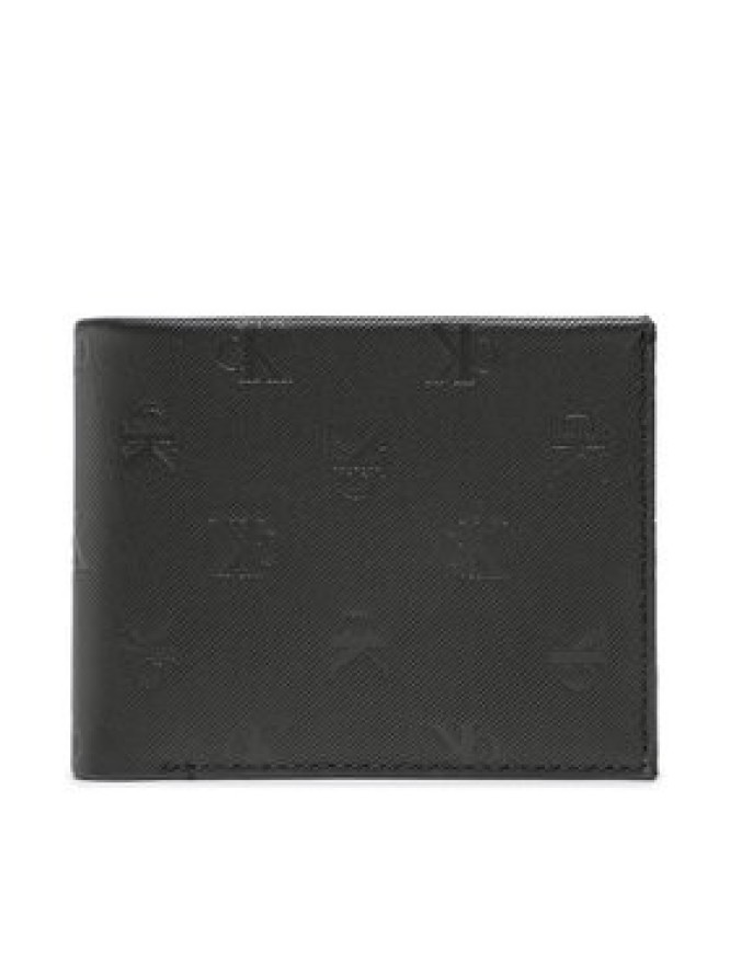 Calvin Klein Jeans Duży Portfel Męski Monogram Soft Bifold+Card Aop K50K510438 Czarny