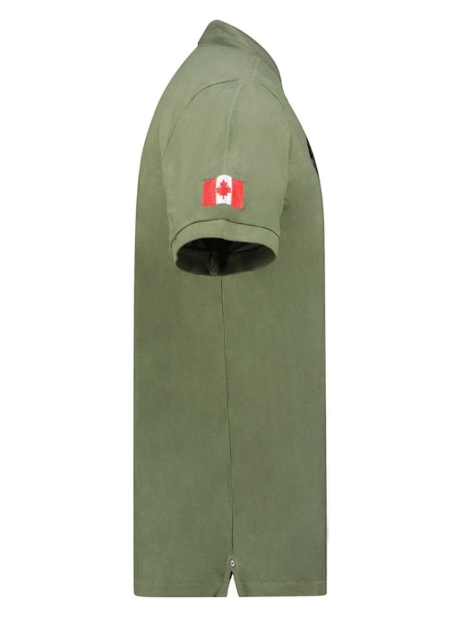 Canadian Peak Koszulka polo w kolorze khaki rozmiar: XXL