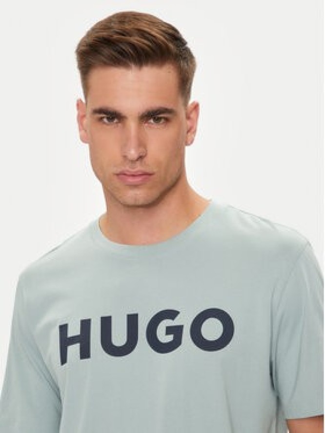 Hugo T-Shirt Dulivio 50467556 Zielony Regular Fit