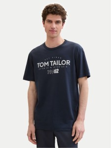 Tom Tailor T-Shirt 1041871 Granatowy Regular Fit